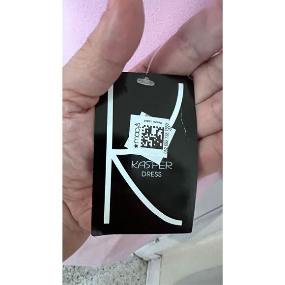 KASPER PINK DRESS 3/4 BELL SLEEVES ZIP BACK SZ 6 NEWW P1-289 - Picture 5 of 12